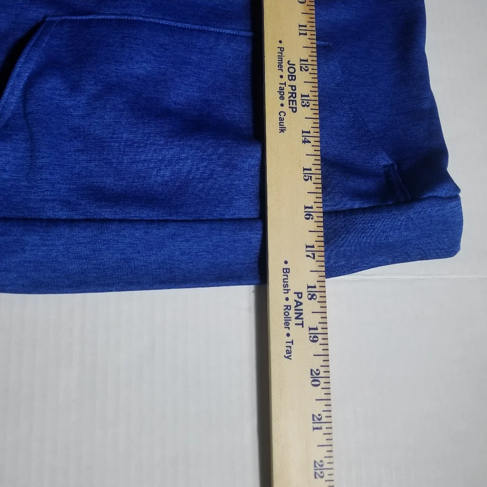 ADIDAS BOY'S BLUE AND WHITE HOODIE SIZE 6